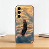 Eagle Cool A-Animal Phone Case For Samsung Galaxy A73,A72,A71,A70,A53,A52,A51,Others Soft Black Cover