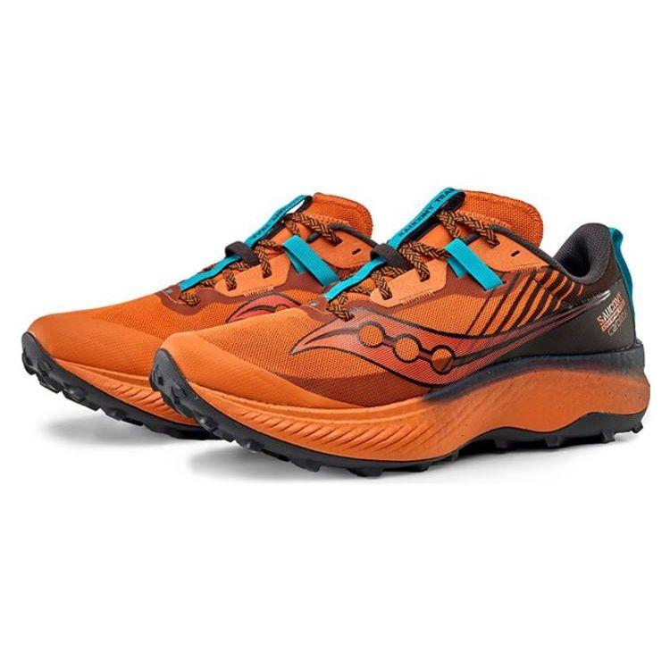 Saucony Endorphin Edge Men's Clay Basalt Low Top Trail Running Sneakers S20773-25