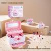 Children's Princess Makeup Set: Role-Playing Toy with Color Box & Nail Polish - Perfect Birthday Gift for Girls