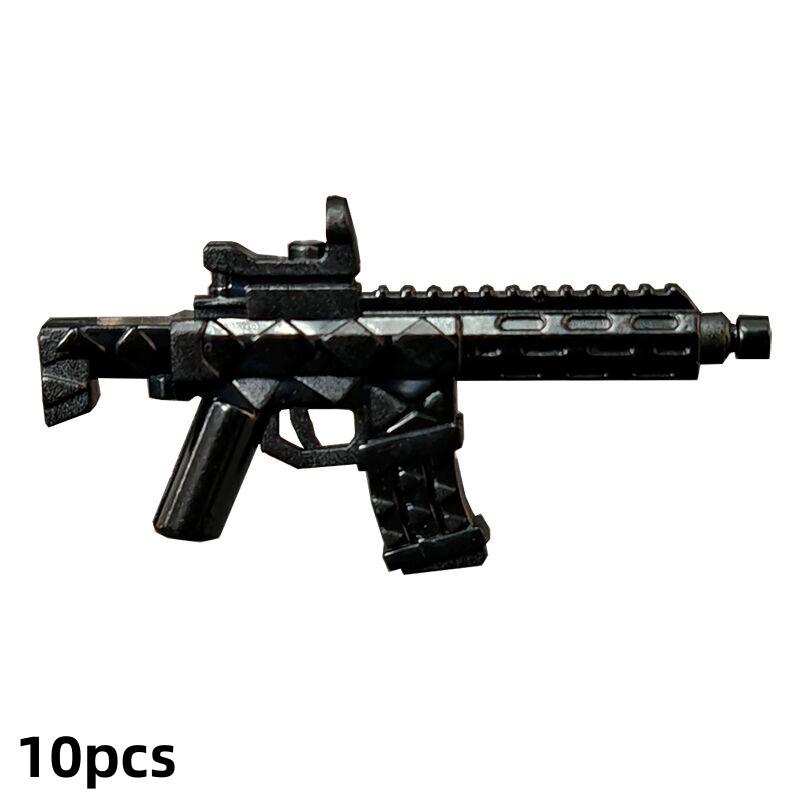 Military Army Weapons Building Blocks Light Machine Guns M16 M4 AK Action Special Forces Figures Accessories Mini Brick Kid Toys
