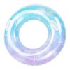 Adult Inflatable Ring with Handle - Oziral - Stylish O-shaped Inflatable Ring - Cute Float - Glittery - Unisex - Perfect for Pool, Beach, Water Play,