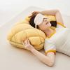 Pineapple Bun Pillow, Fluffy Quilted Bed Pillow, Cooling Marshmallow-Soft Pillow for Adults Bedroom Dorm Bed Sleeping Couch Lounging