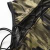 Quick-Delivery Camouflage Lace Hollow-Out Bandage Bodysuit