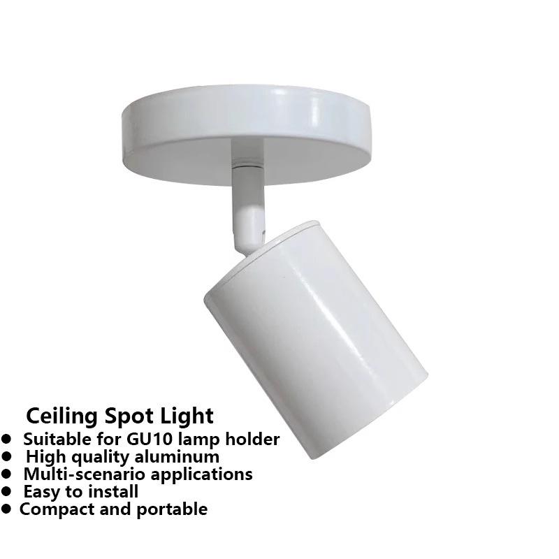 Nordic Rotatable GU10 Surface-Mounted Spotlight for Living Room Corridor
