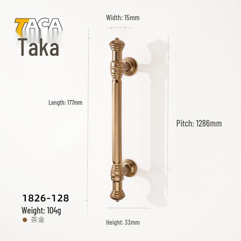 European Furniture Gold Handle for Cabinets and Wardrobes