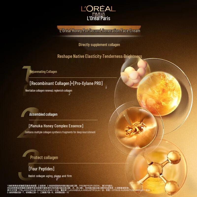 L'Oreal Golden Age Honey Collagen Hydrating Face Cream