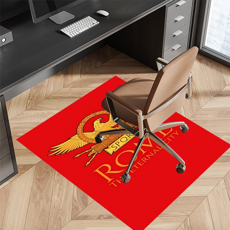 SPQR Roman Eagle1 Printed Absorbent Washable Carpet, Non-Slip Bathroom Mats, Kitchen Rugs, Yoga Mat,Living Room Entrance, Camping Picnic Rugs