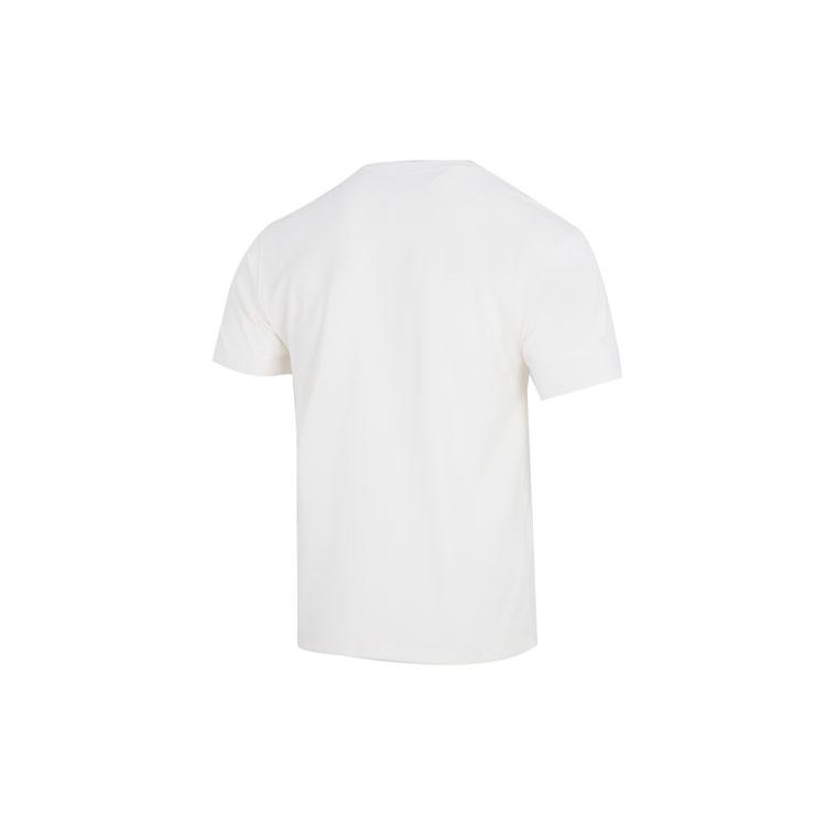 Nike T Shirts Men's White Crew Neck Moderate Straight Fit DM1318-901