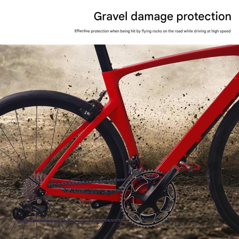 Bicycles Invisible Protective Film Scratch Resistant Cover For Bicycles Frame Long Timing Good Protections Thin Design