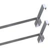 2pcs Rustproof Bee Hive Frame Grip Adjustable Beehive Support Rack  Outdoor Garden