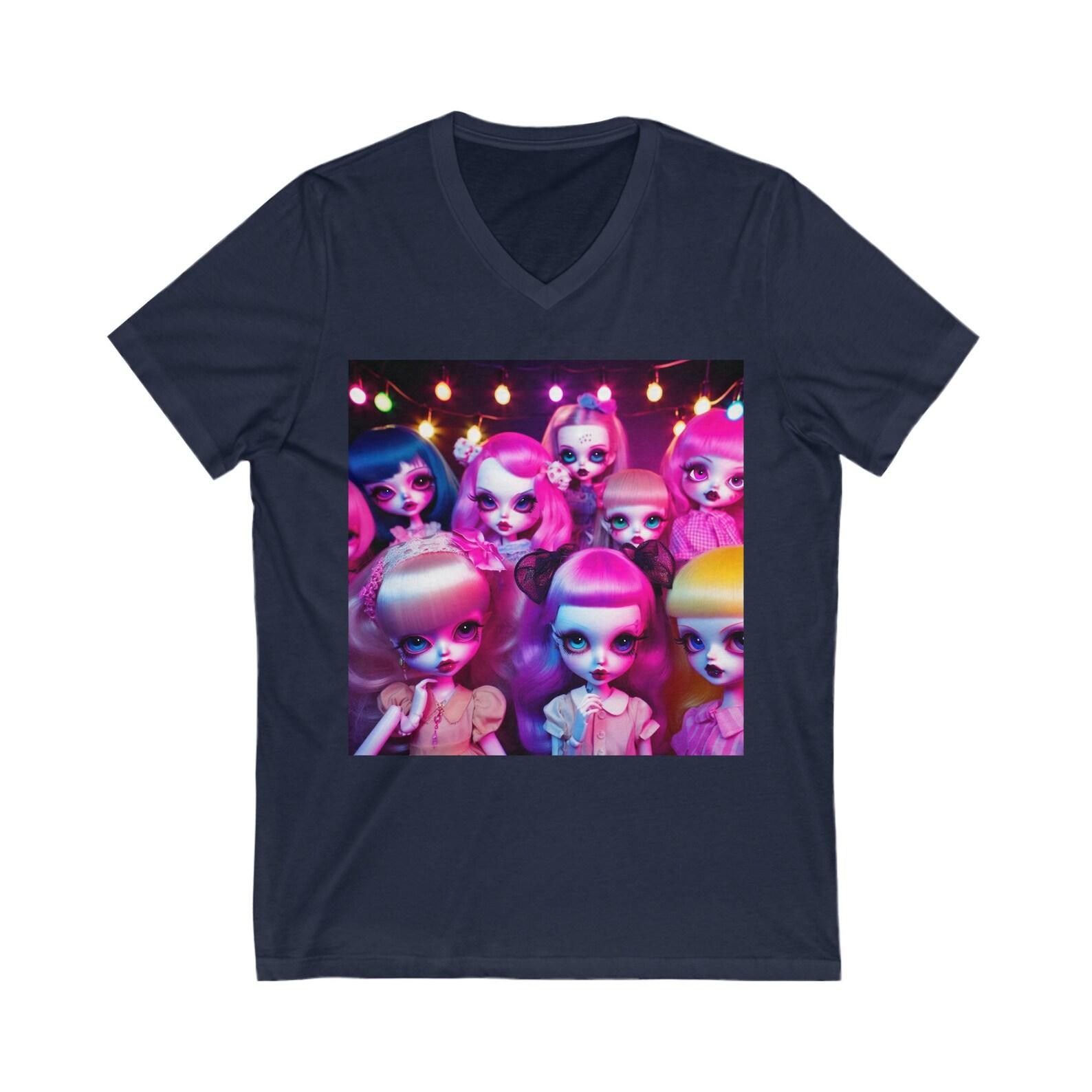 Punk Rock Princess V-Neck Tee 120