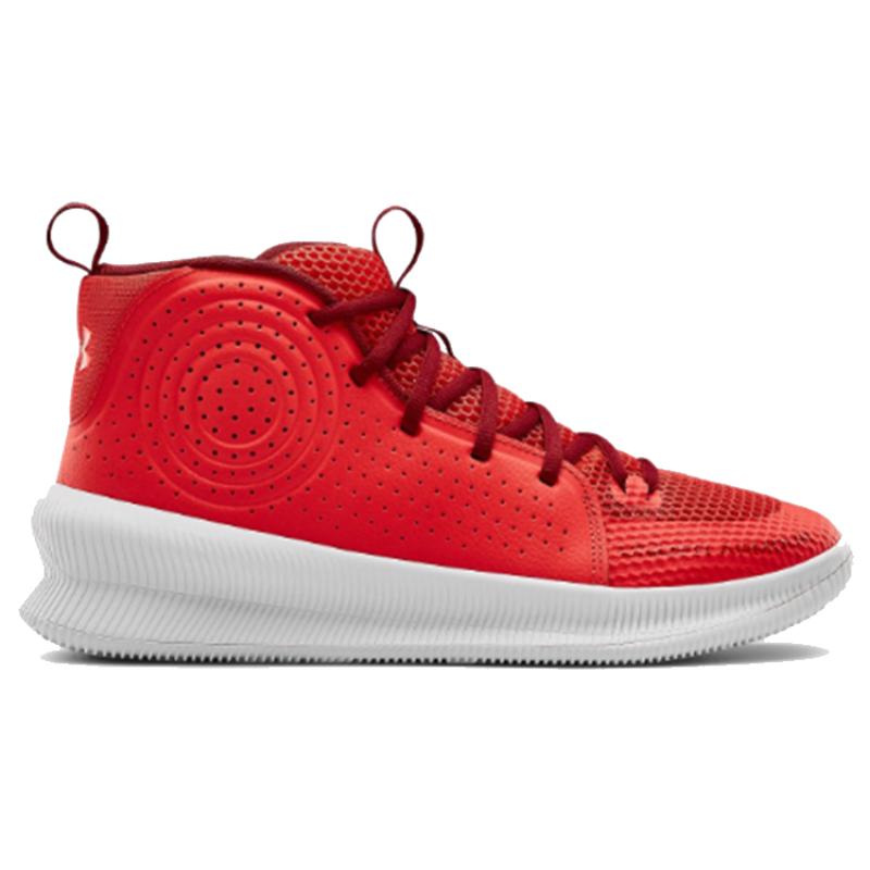 Under Armour Jet Basketball Shoes Red Sneakers 3022051-600