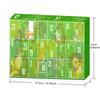 Christmas Countdown Calendar Box 24 Days Animal Theme Educational Toy for Kids Development Gift