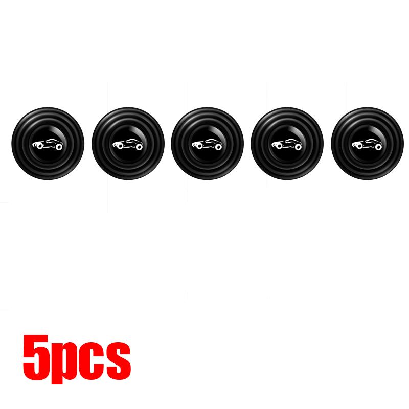 5/30Pcs Car Door Anti-Collision Pad Sound Insulation And Shock-Absorbing Gasket Decoration Sticker Car Truck Parts Accessories
