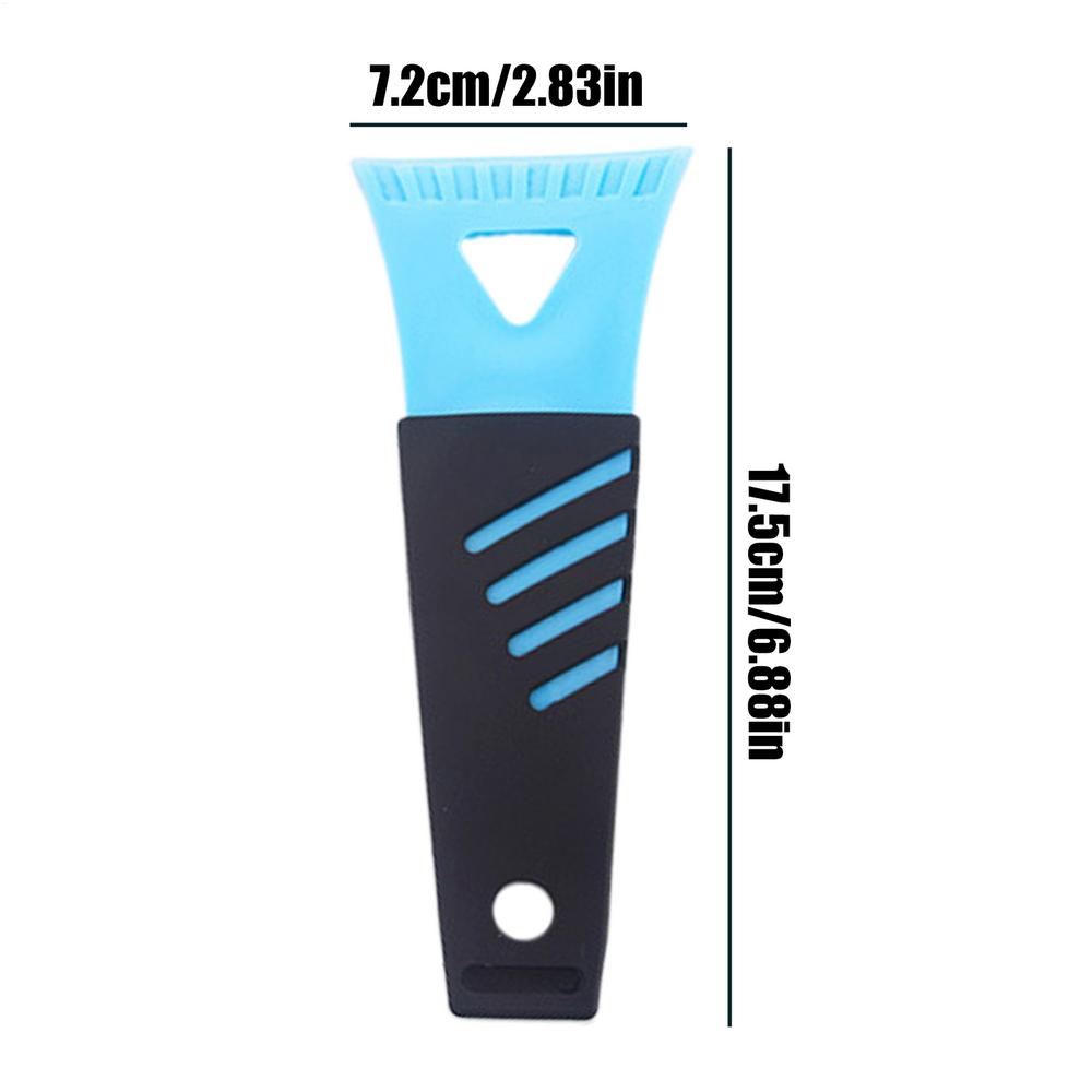 

Car Ice Scraper Small & Ergonomic for Quick Windshield Frost Removal Essential Winter Tool for Truck SUV Vehicle Glass Cleaning синій