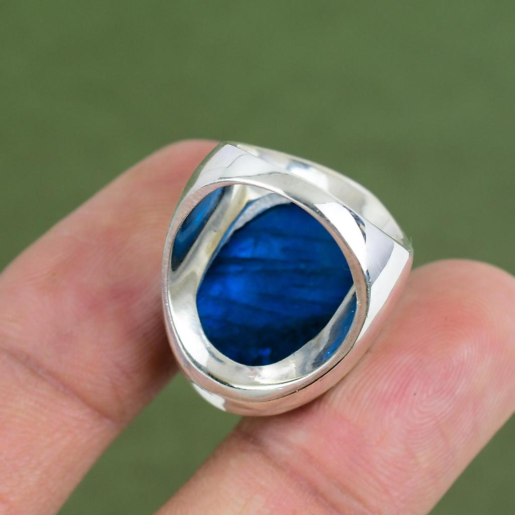 Neon Flash Labradorite Ring 925 Sterling Silver Ring Gemstone Handmade Jewelry Elegant Ring Silver Jewelry For Gifts Available In Ring Size