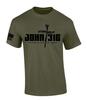 Trenz Shirt Company T-shirt Cristiana da Uomo Giovanni 3:16 Poiché Dio ha tanto amato il mondo