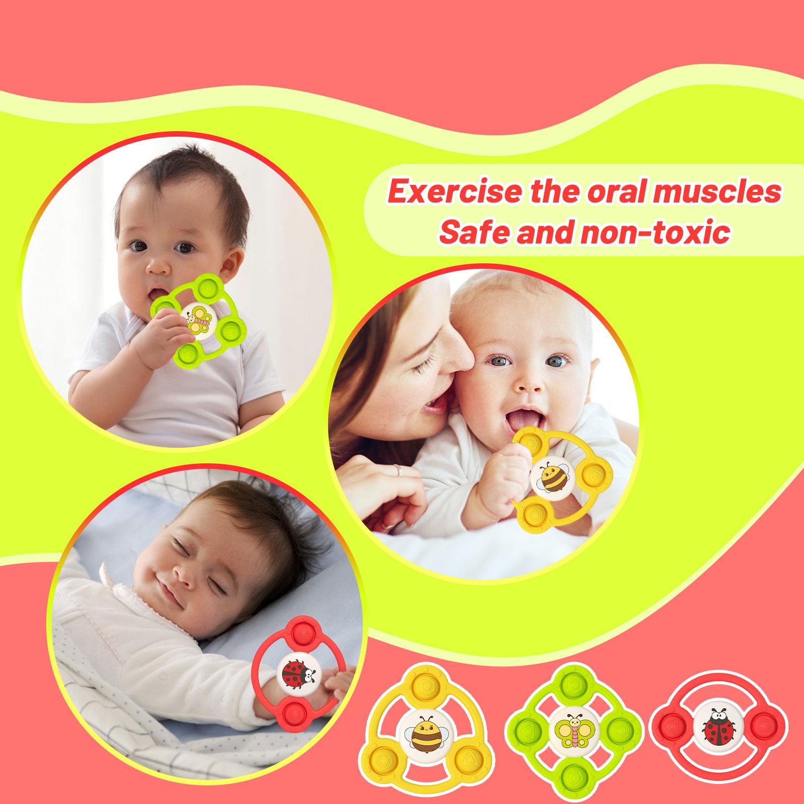 

Детские игрушки Силиконовые детские Перевернись Музыкальные Детские Шесть месяцев Можно грызть Музыкальный инструмент 01 год One Size