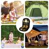 Outdoor Stainless Steel Tableware Set Portable Travel Knife and Fork Camping High-end Barbecue Plate Food Clip Spoon Set