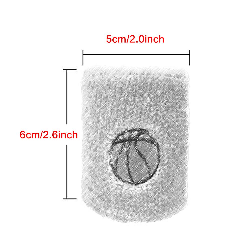 16 Packs Outdoor Sports Wristbands Multi-purpose Wristbands for Children Breathable Wristbands for Football Basketball Running