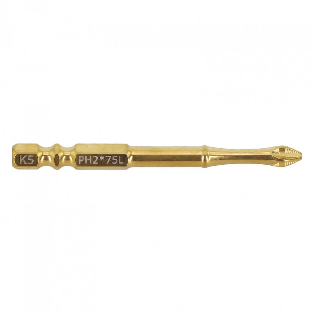 High Hardness K5 PH2 Magnetic Batch Head Cross Screwdriver Bit Anti Breakage