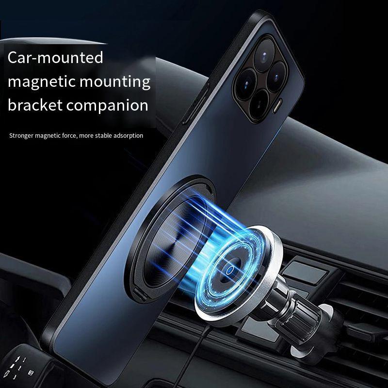 For Xiaomi Mi 17T Pro Case Hard Matte With Ring Stand Magnetic Protective Back Cover Case For Xiaomi Mi 17T 15T 14T Pro Shell