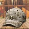 (Black) Old Fuckers Club-Vintage Baseball Cap, Old Fuckers Club Adjustable Distressed Hat, Embroidered 100% Bitter Lifetime Member