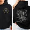 2026 Vintage Middle Earth Map Hoodie Second Breakfast Club LOTR Sweater Middle-Earth Fan Apparel Tolkien The Shire Shirt LOTR Movie Hoodies