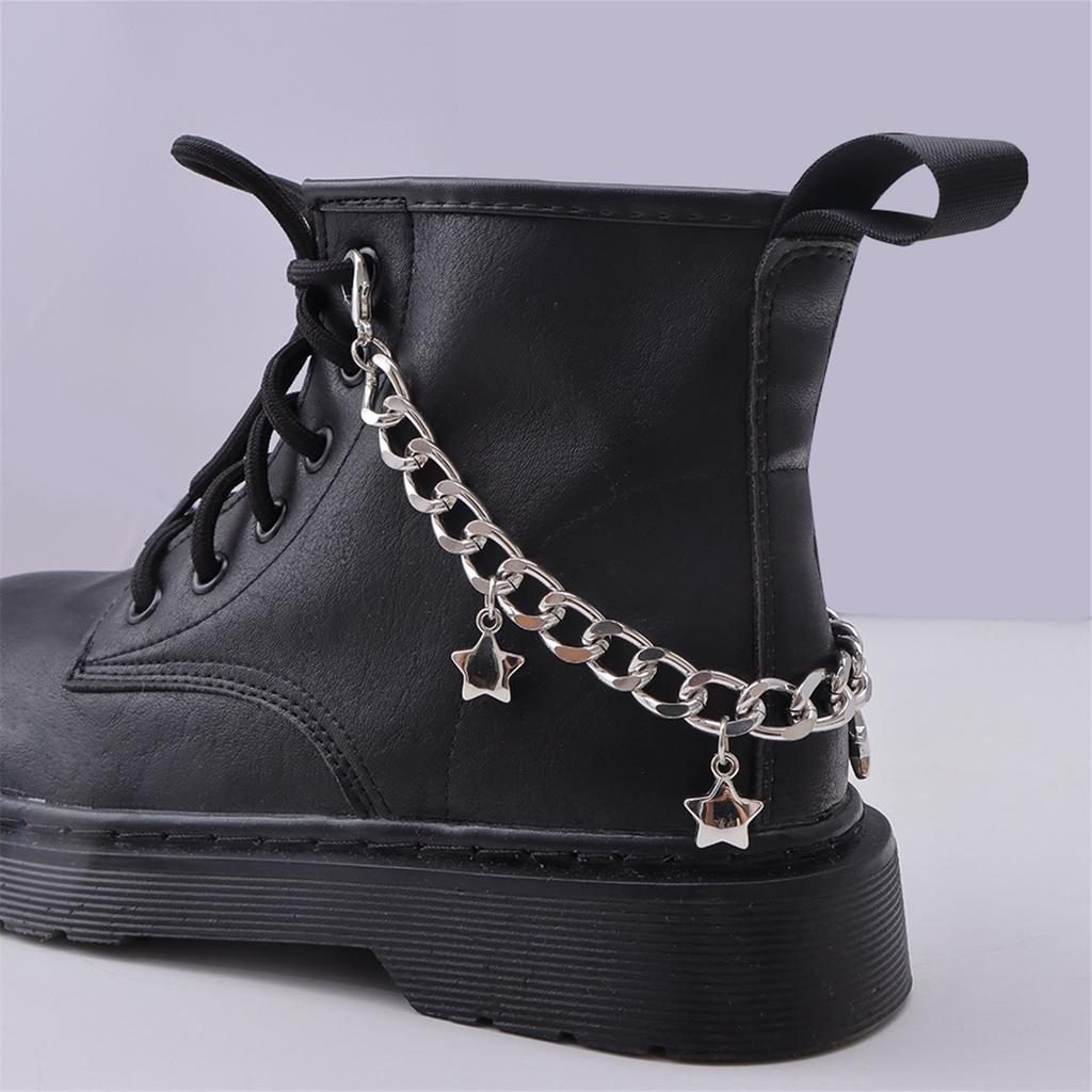 Delicate Boot Chain Punk Shoe Chain Boot Bracelet Unisex Trousers Chain Cool Aesthetic Chain for Daily Wear and Parties