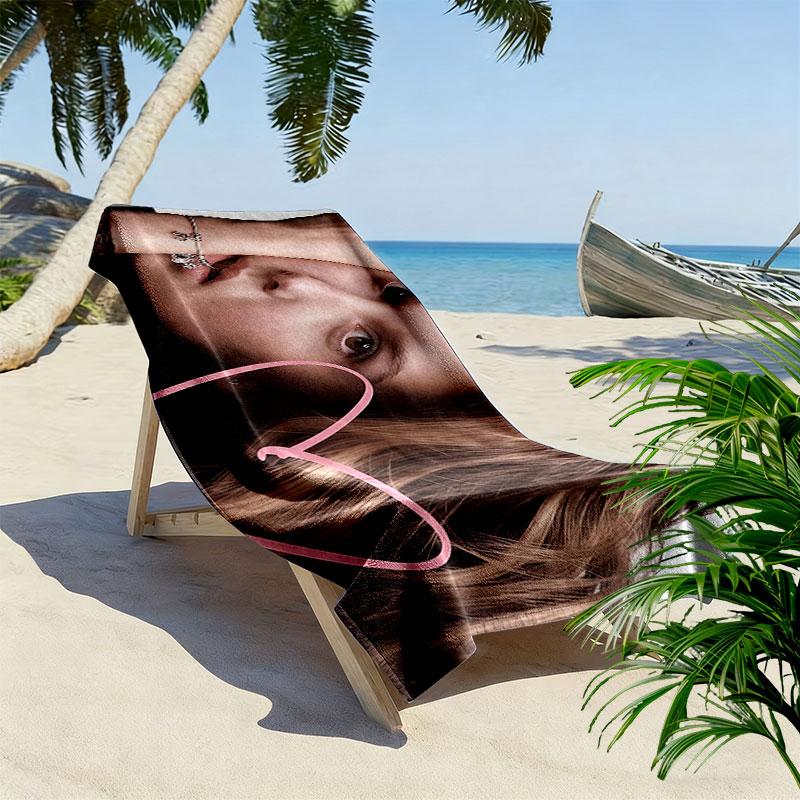 Millie Print Beach Towel, Large Soft Quick Dry Towel for Beach Camping Swimming