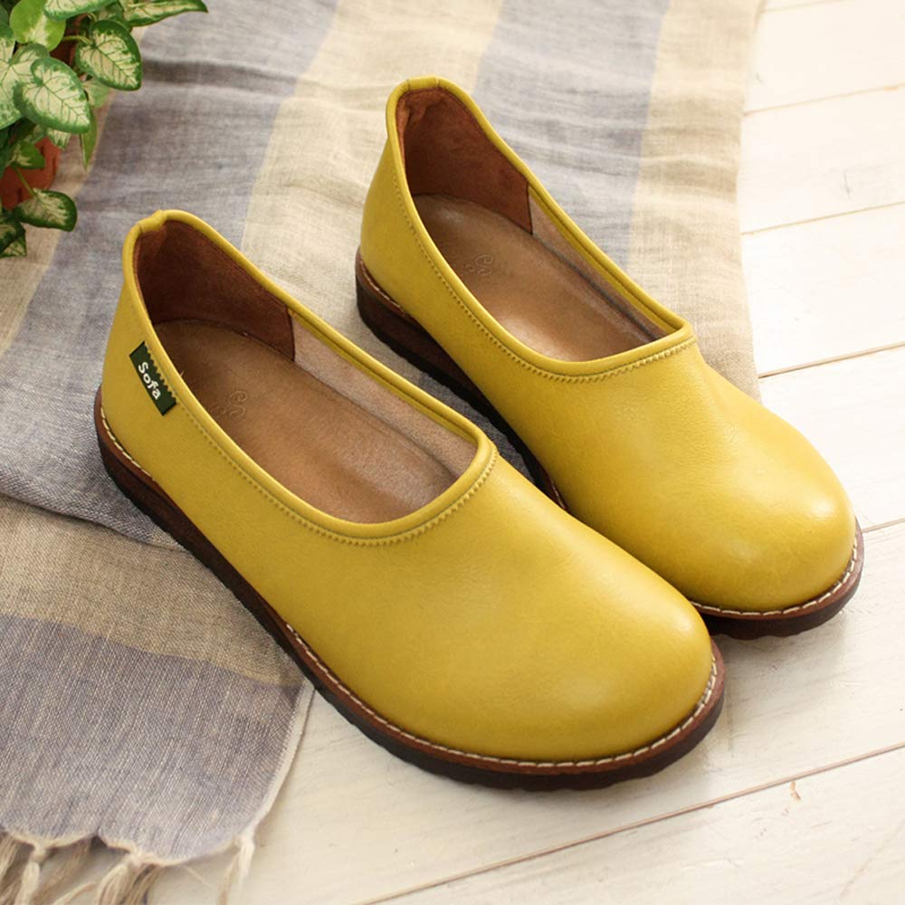 Shoe Kobo Belle Comfort Easy To Walk Made In GARDN [Yasashii & Sofa] Slip-on Shoes, Pumps, Flats, In, Women's Shoes, Japan, (23.5cm, Navy)