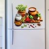 Painted Fruit and Vegetable Cutting Board Kitchen Restaurant Home Wall Beautification Decoration Wall Stickers
