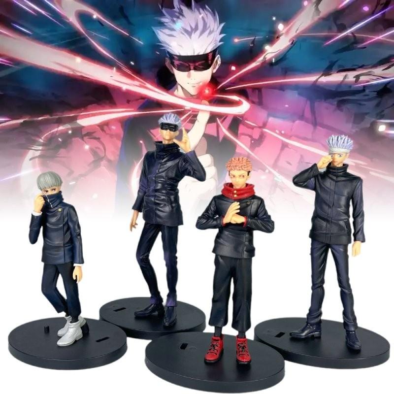 Kaisen Satoru Jujutsu Gojo Itadori Yuji Inumaki Toge Pvc Toy Model Xmas Gift