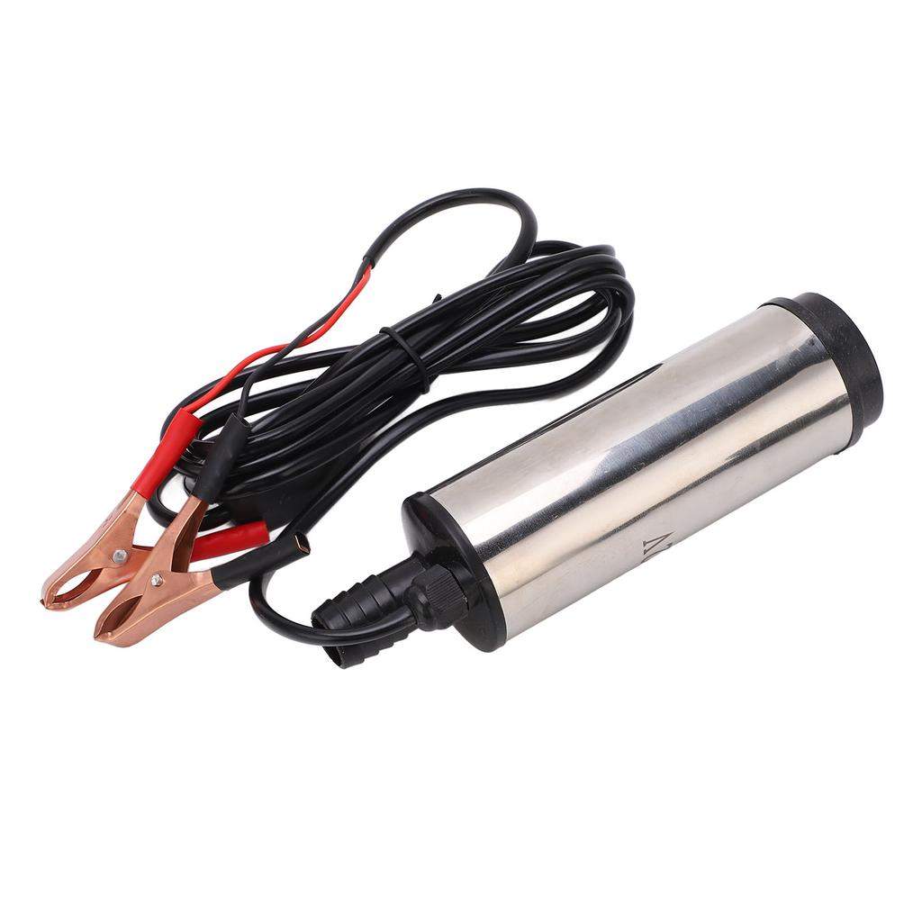DC 12V Mini Refueling Pump with Filter Stainless Steel Diesel Fuel Transfer Pump 45?50L