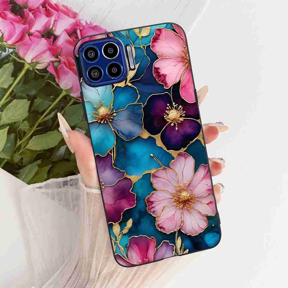 Für Motorola One 5G 6,7" Hülle Neueste Beliebte Drucke Silikon TPU Schwarze Abdeckung Für Motorola One MOTO ONE 5G Handyhüllen Bumper