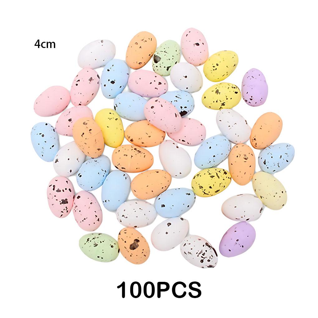 100 teile/satz Handwerk Frohe Ostern Dekorationen DIY Eier Für Ostern Party Eier Frohe Ostern Ostereier