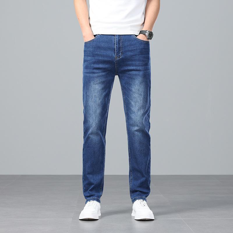 Men's Jeans Korean Style Foreign Trade Cotton Stretch Trousers Men's Pants Men's Clothing