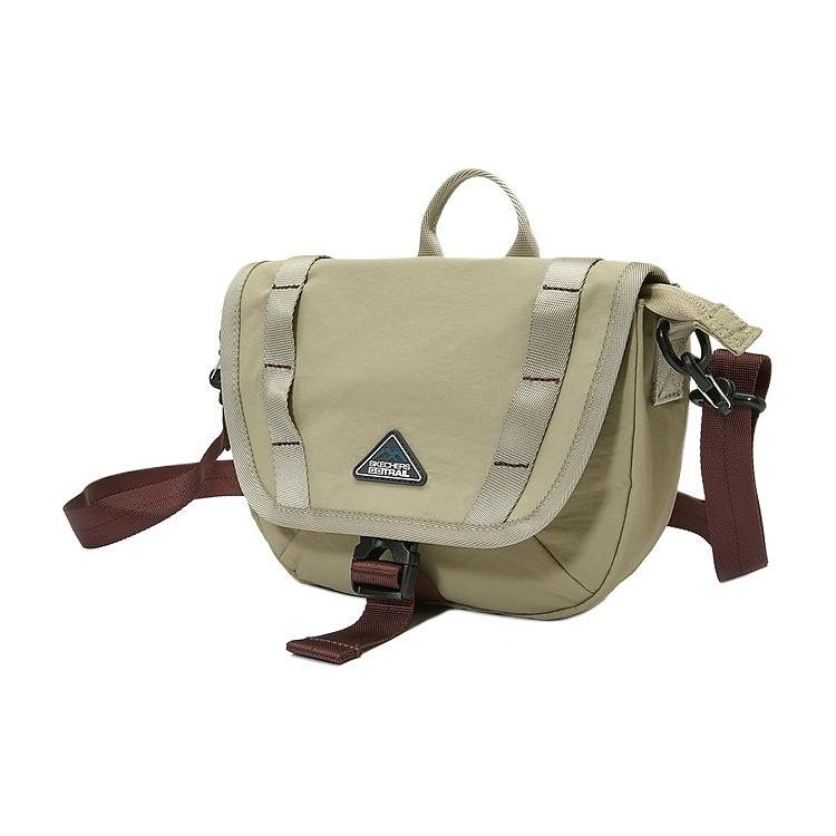 New Skechers Nylon One Shoulder Handbag Crossbody Bag Regular Unisex Pepper Beige L224U018-013N