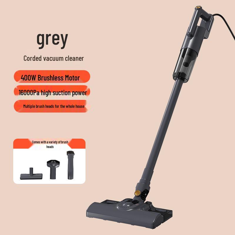 

400W Wired Brushless Motor Vacuum Cleaner - High Suction, Wash-and-Mop, Pet Hair Cleaning Machine.