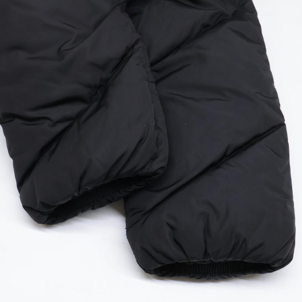 MONCLER DUBERRAN Duberan fur-trimmed hooded down jacket coat 00 blackUsed