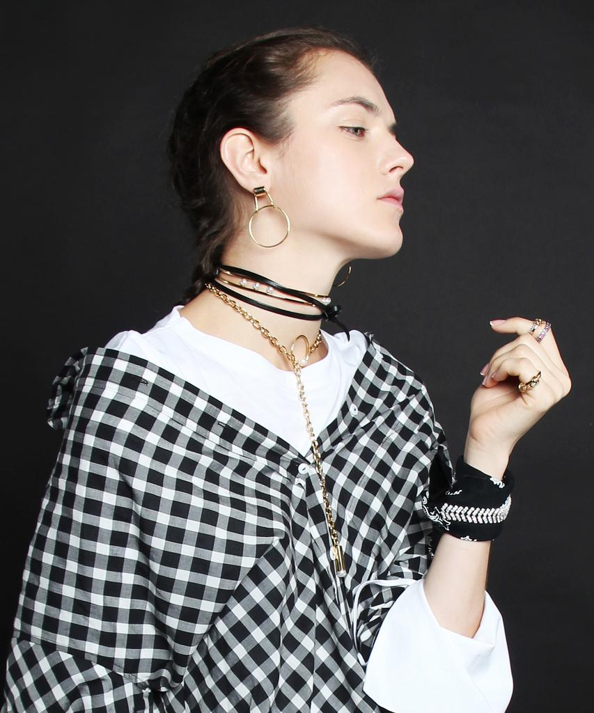 De La Lune Door Handle Earrings [Dl16Fwer04Gdf]