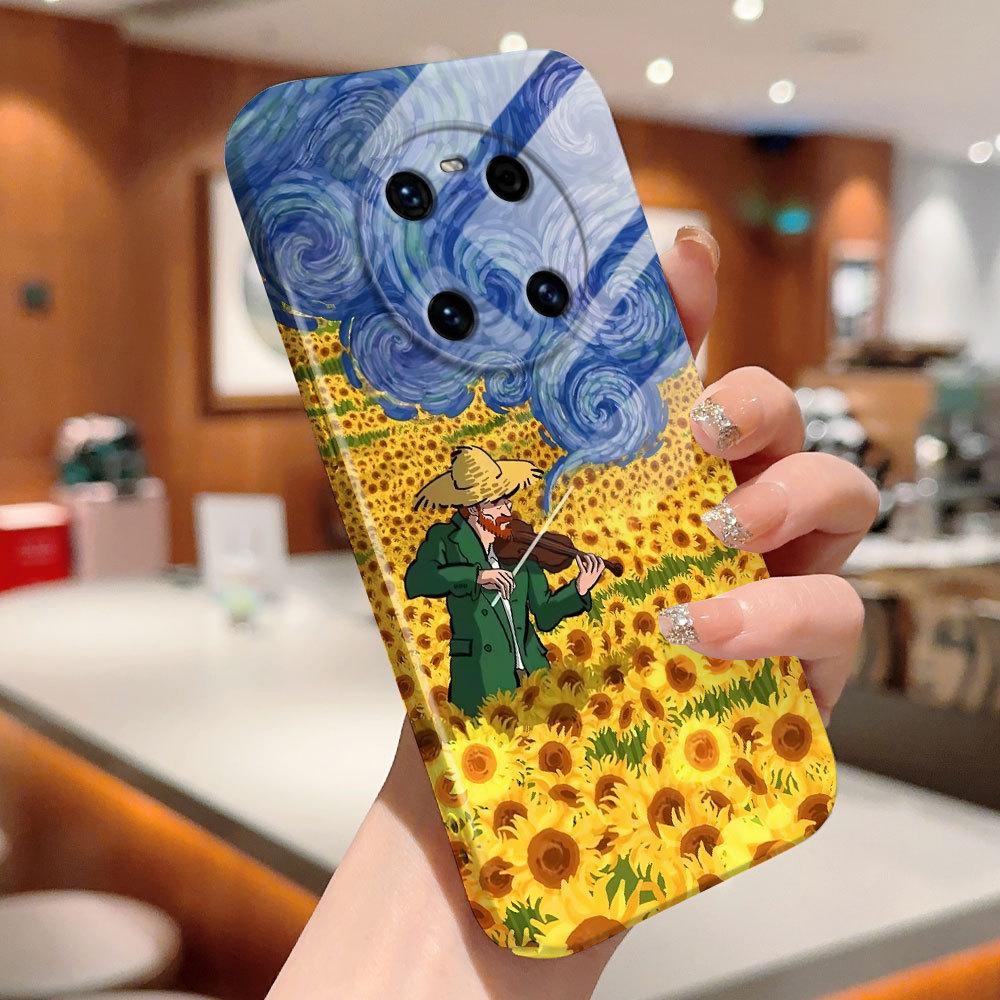 All-inclusive Film Handyhülle Cartoon Mode Design Hartschale Vollständige Abdeckung Kameraschutzhülle für iPhone Huawei Honor Vivo Google
