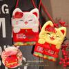 New Year Cat Koi Lucky Bag: Children's Red Envelope Crossbody Gift