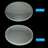 PATIKIL 20 Mm 30 Mm Focal Length Biconvex Lens Set Biconcave Lens Set Glass Optical Polishing Round Edge Lens for Physics Experiment Classroom Clear