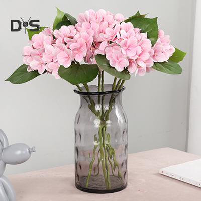 Blühender Blumenstrauß 3D Realistische Künstliche Blume Tuch Hortensien DIY Hochzeit Desktop Ornament