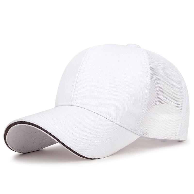 Unisex Summer Mesh Baseball Cap - Breathable, Sporty Sun Protection Visor Hat Adjustable
