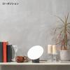 HORIUCHI MIRROR Height Adjustable Makeup Mirror, Black, Tabletop Mirror, Birthday Gift