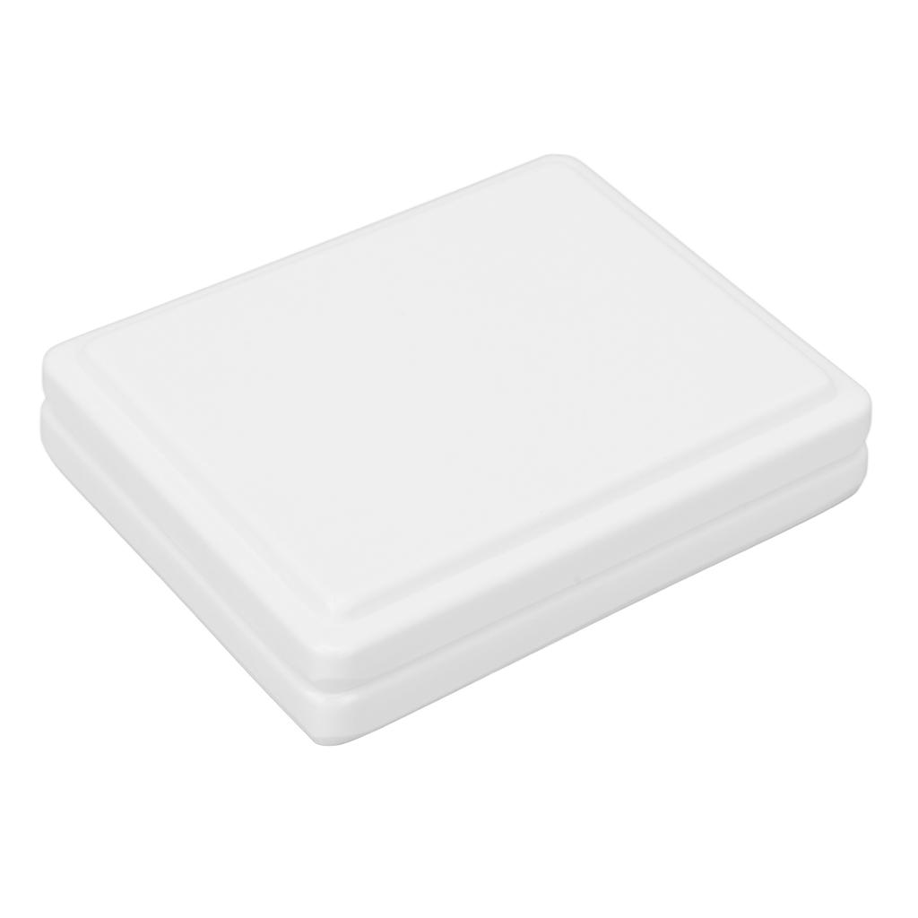 12 Wells Porcelain Paint Palette Dustproof White Watercolor Paint Palette for Nail Art Painting