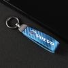 Carbon Fiber Leather Car Keychain Keyring Key Accessories For Volvo Xc60 Xc90 V40 V60 S60 V50 V90 S80 C40 XC40 V70 XC70 C30 C70