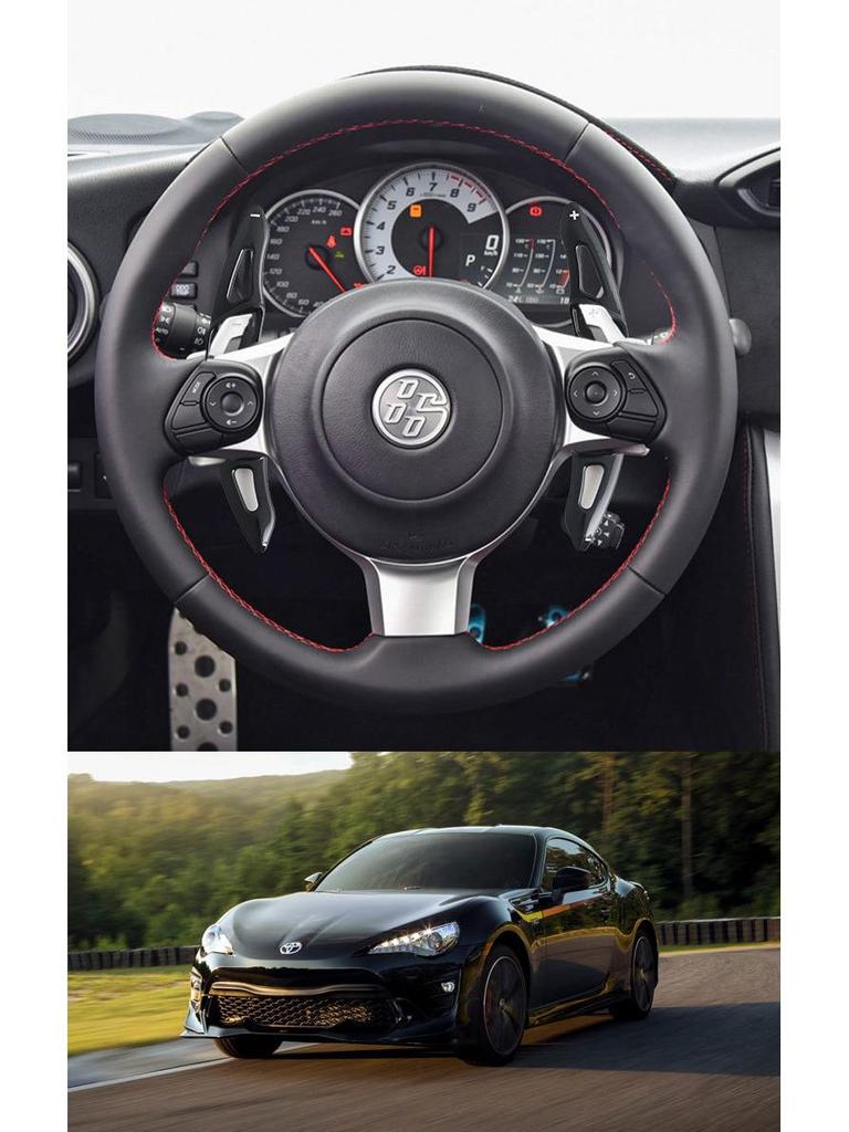 Carbon Fiber Shift Paddles for Subaru Forester, BRZ, Legacy, and WRX Steering Wheel